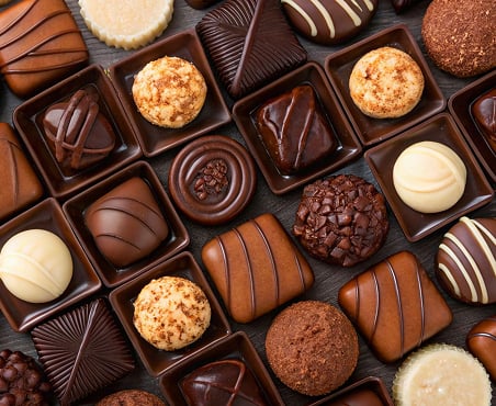White marble blocks at quarry